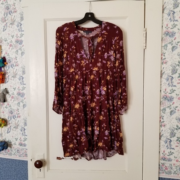 American Eagle Outfitters Dresses & Skirts - AE | Floral Fit & Flare Dress